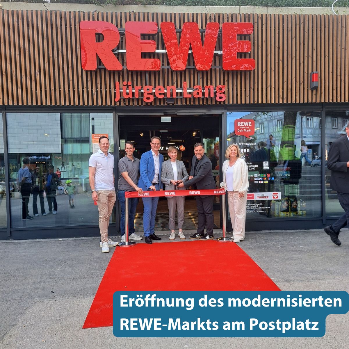 LinkedIn-Foto vom 27.04.2026: Ein guter Tag für Waiblingen - Ein besonders guter Tag für unsere Innenstadt.